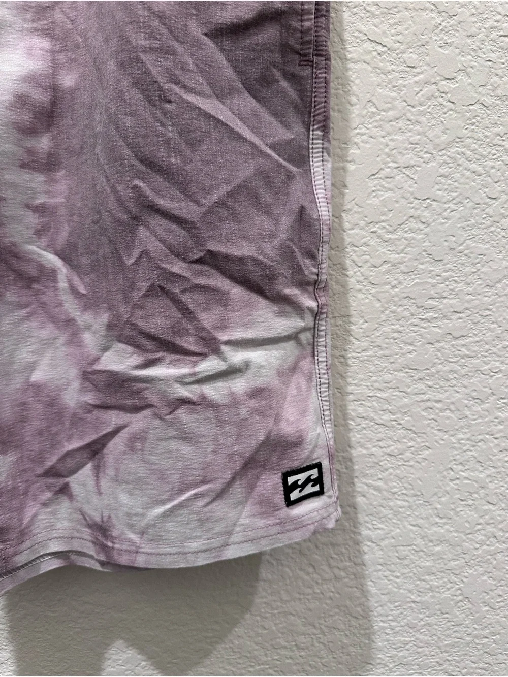 Billabong All Day Lo Tides Recycler Tie Dye Board Shorts Mens 32 Purple White